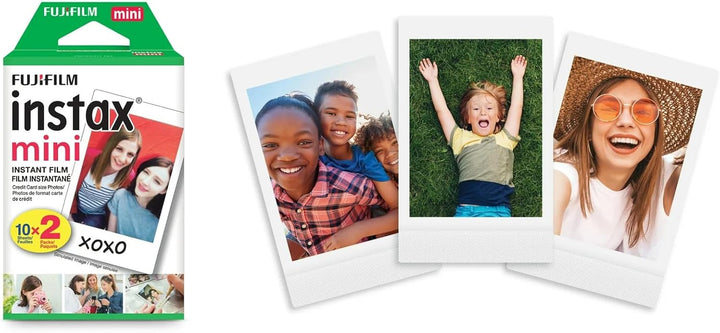 Fujifilm Mini Instant Film (Blanco) para cámaras Mini 8, 9, 11, 12,...