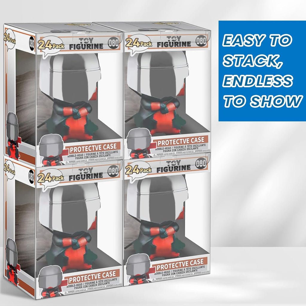 Paquete de 120 fundas protectoras compatibles con figuras coleccionables
