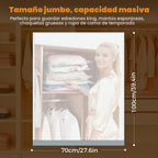 10 bolsas de almacenamiento al vacío jumbo con bomba inalámbrica, bolsas grandes de sellado al vacío para ropa, edredones, mantas, almohadas, suéter, bolsa de embalaje de compresión ahorradora de