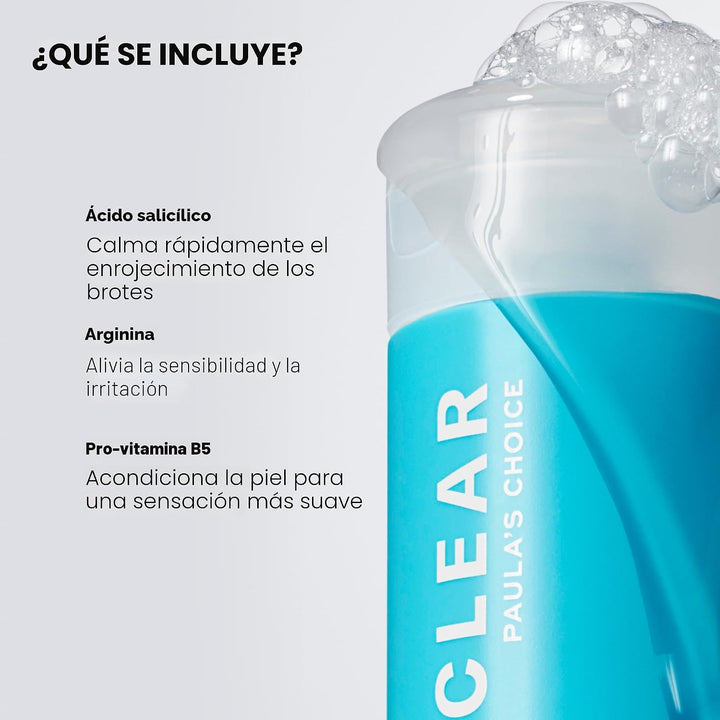 Paula's Choice CLEAR Limpiador facial normalizador de poros, la...