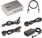 StarTech.com, 10G5A2CS-USB-C-HUB, hub USB 3.2 de 7 puertos, alimentado