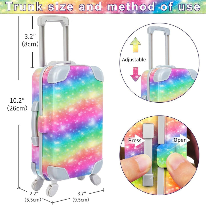 K.T. Fancy Juego de 23 piezas de accesorios para muñecas americanas...