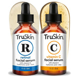 TruSkin Naturals Suero facial Duo - Suero de retinol para la cara y...