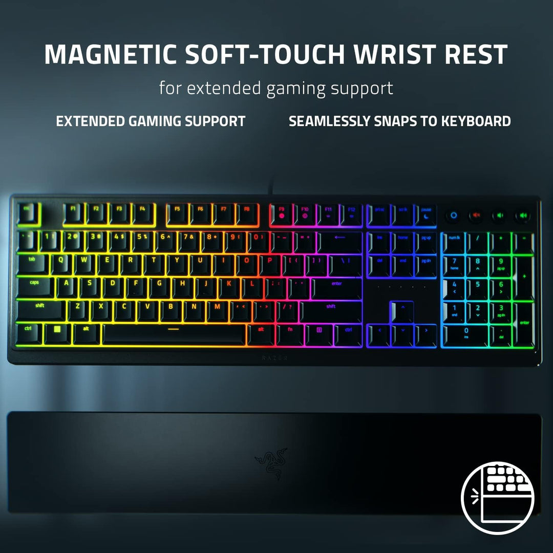 Teclado para juegos Razer Ornata V3: Teclas de perfil bajo - Interr...
