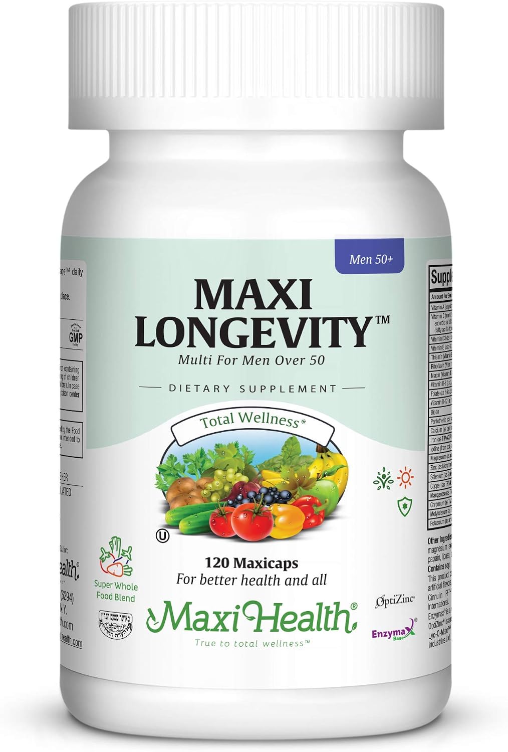 Multivitamínico 50 Plus \u2013 Multivitamínico diario de más de 50...