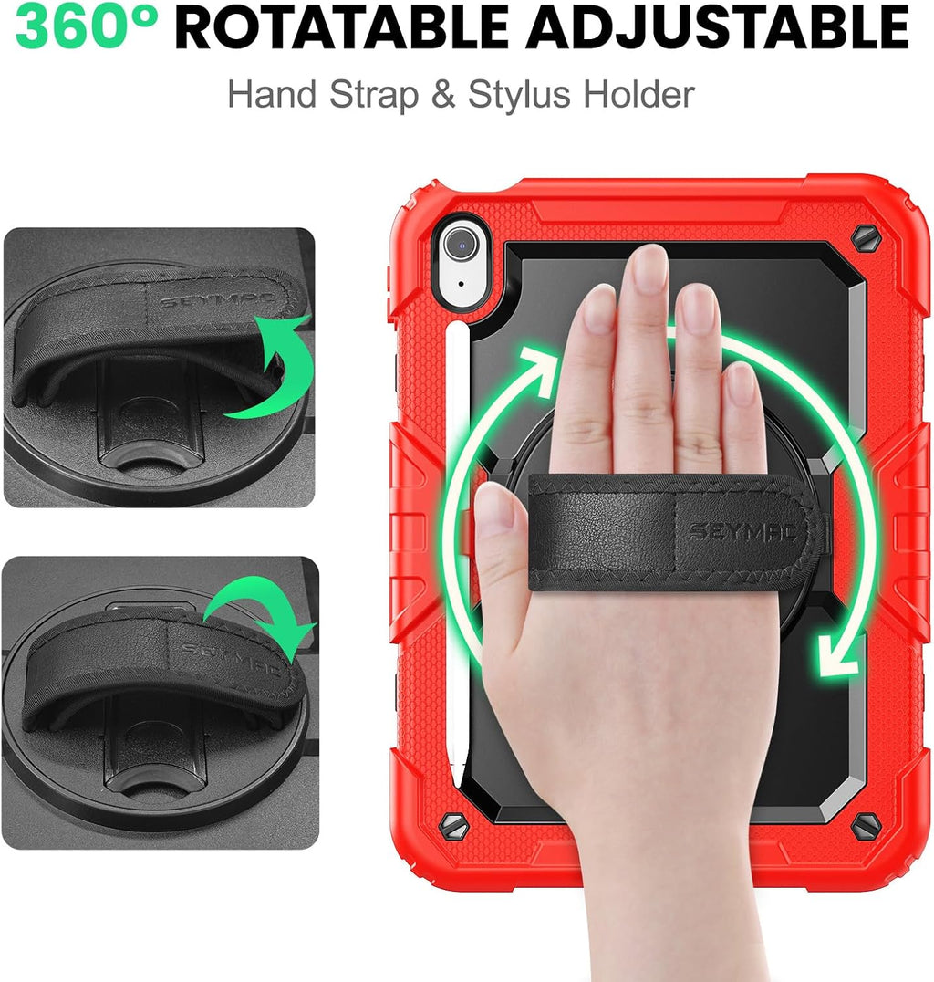 SEYMAC - Funda para iPad A16 de 11ª/10ª generación de 11/10.9 pulgadas