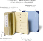 Savor Folio Important - Organizador de documentos, carpeta de archivos sin