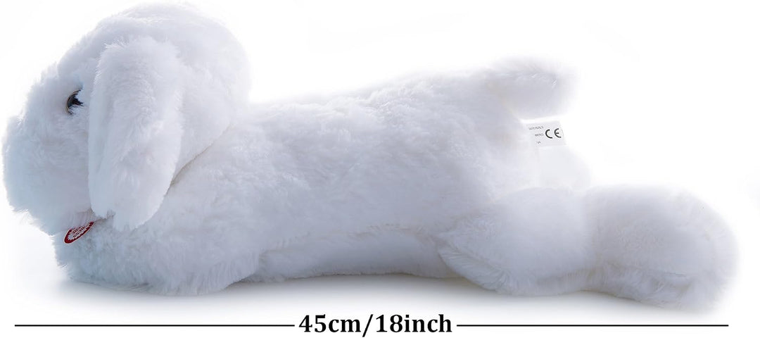 WEWILL Perro Cachorro Blanco Iluminado de 18'' con LED, Ani...