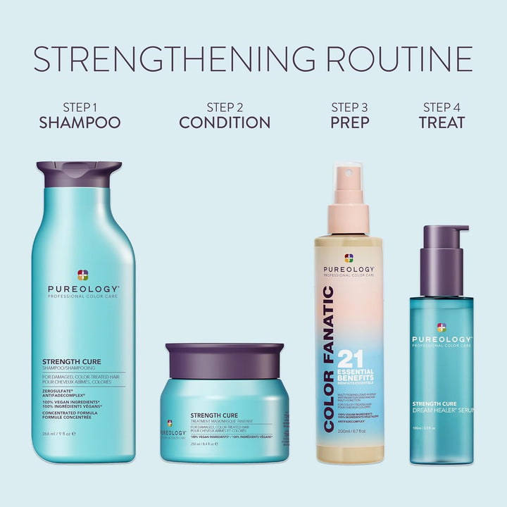 Pureology Mascarilla de tratamiento capilar Strength Cure - Reparac...