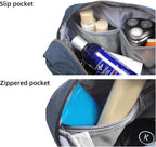 Neceser de viaje 8L, cubo de embalaje grande con compartimiento húmedo y seco de TPU impermeable