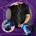 YOYOSTUDIO Yoyo profesional D24, truco de giro de dedo Yoyo para niños de 8