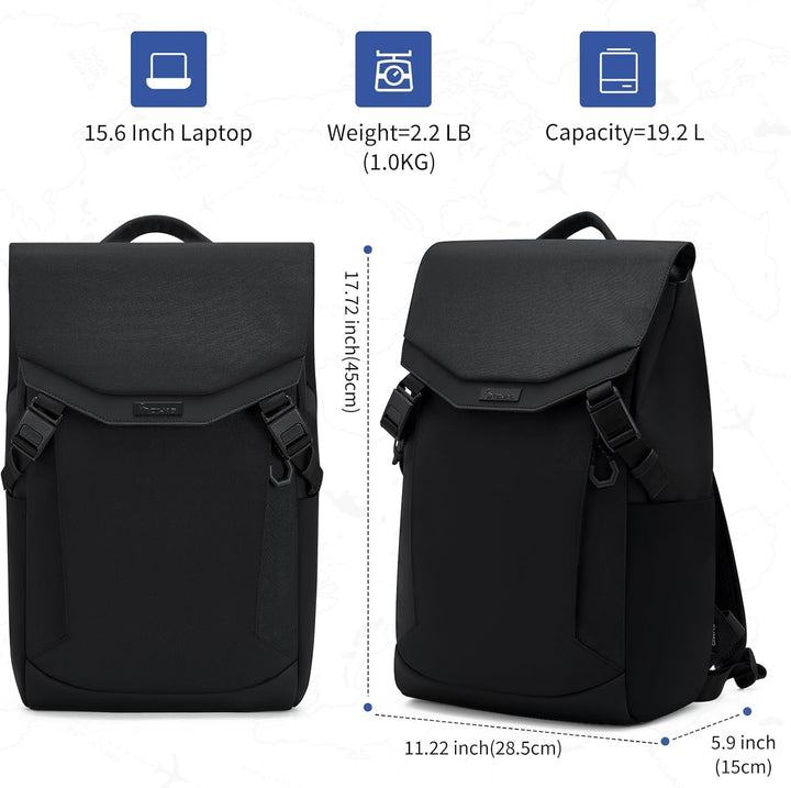 OIWAS Mochila para hombre, mochila para laptop de 16 pulgadas para...