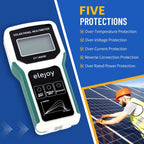 1800W Probador de panel solar MPPT multímetro fotovoltaico vatios