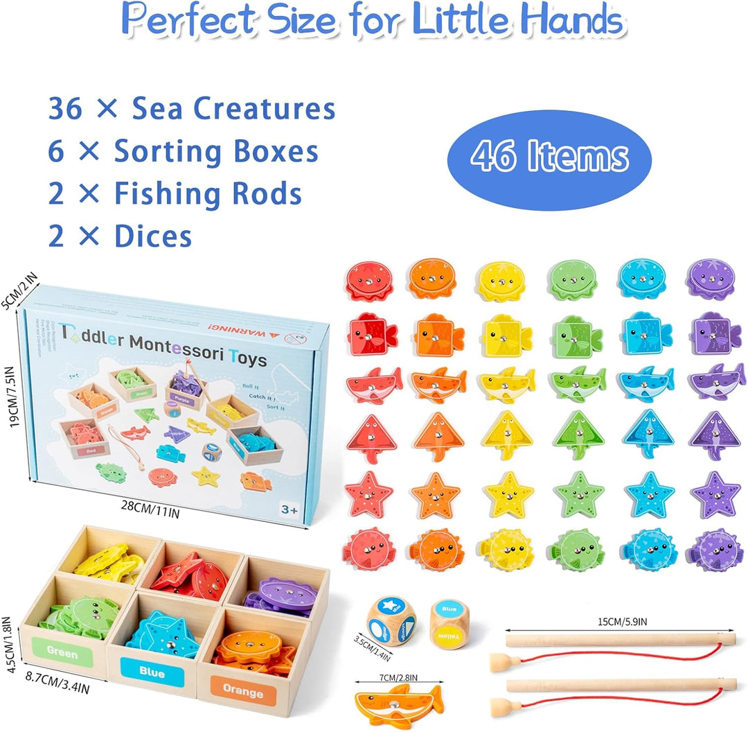 Smartwo Juguetes Montessori para niños pequeños de 1 a 3 años, jueg...