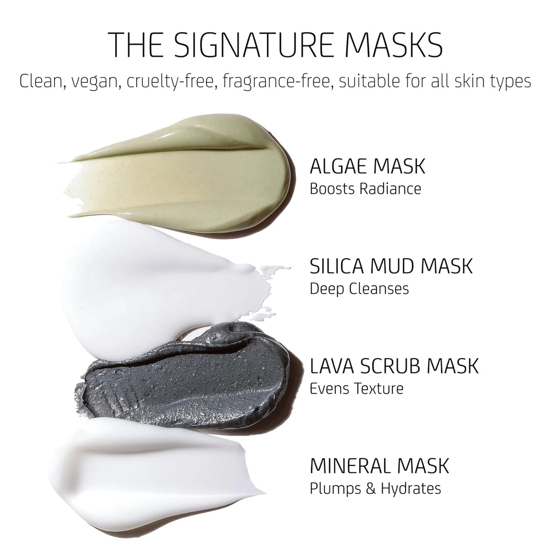 Blue Lagoon Skin Science - Juego de viaje Signature Masks | Cuidado...