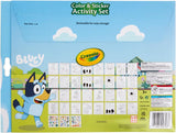 Crayola Juego de actividades de color y calcomanías Bluey