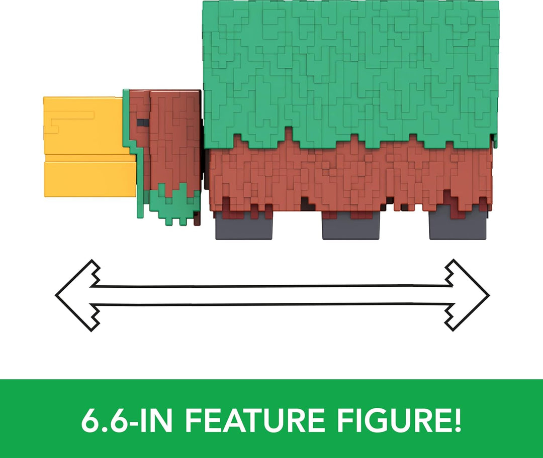 Mattel Minecraft - Figura de acción de Sniffer con sonidos precisos...