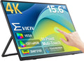 Monitor portátil con pantalla táctil 4K, 15.6" 125% sRGB 10-Poi...