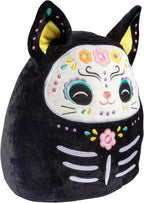 Squishmallows 12-Inch Halloween Zelina Day de Dead Cat Jazwares Plush