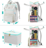 ETRONIK - Mochila de almuerzo, mochila para portátil de 15.6 pulgad...