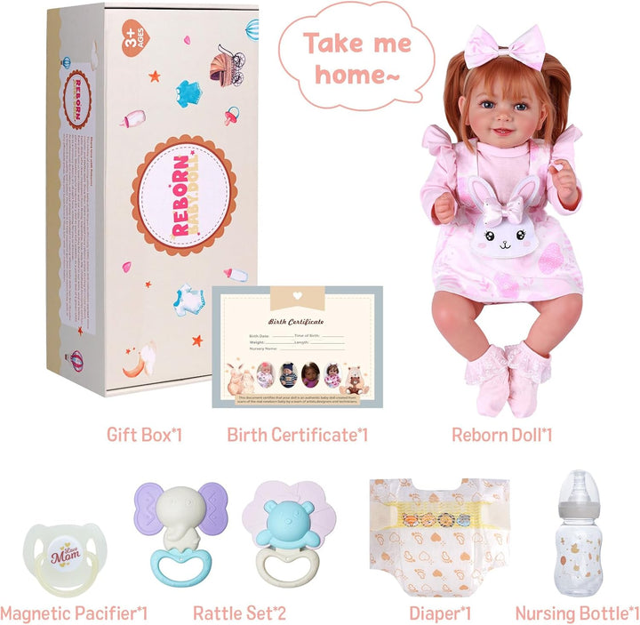 BABESIDE Muñecas de Bebé Reborn Realistas Doreen \u2013 Muñeca de B...