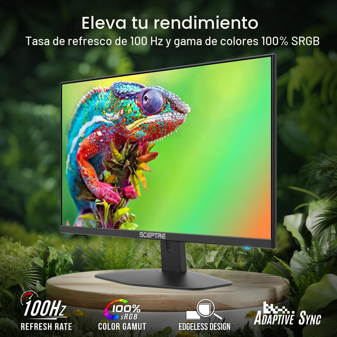 Sceptre Nuevo monitor para juegos de 24 pulgadas 100Hz FreeSync 2X...