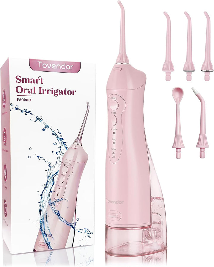Hilo dental TOVENDOR eléctrico, para agua, irrigador bucal dental i...