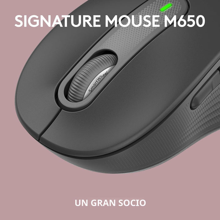 Logitech Signature Slim K950 Teclado Inalámbrico, Diseño Elegante,...