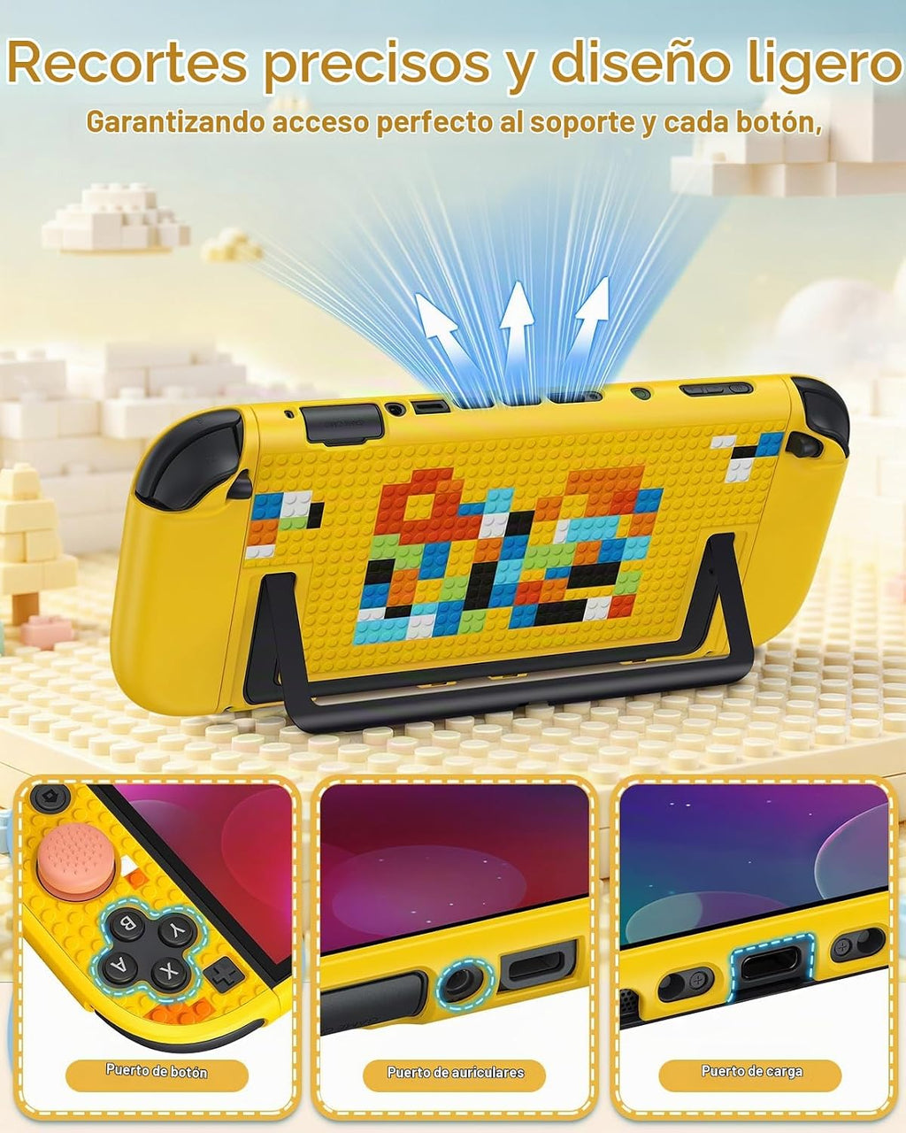 Funda FYOUNG para Switch 2, Estuche Rígido Compatible con Dock para Nintendo Switch 2 2025