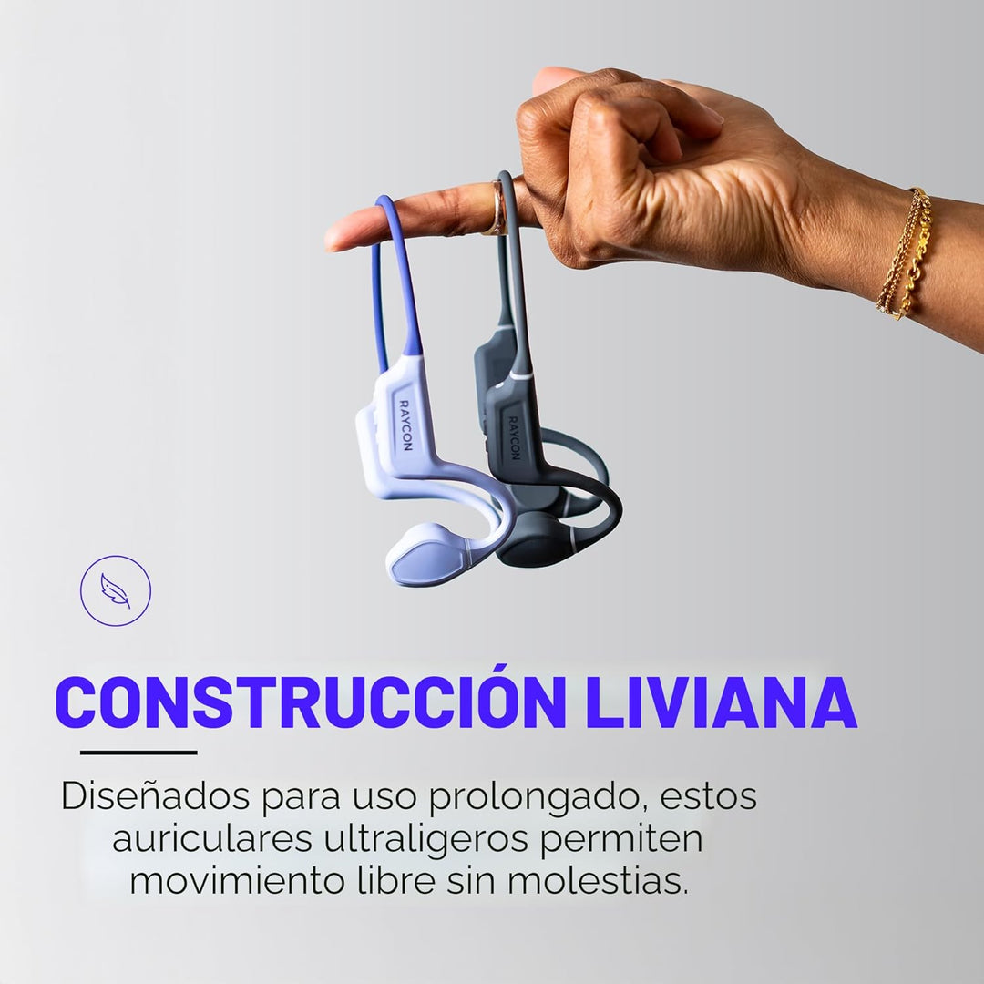 Raycon Auriculares de conducción ósea, auriculares deportivos Bluet...