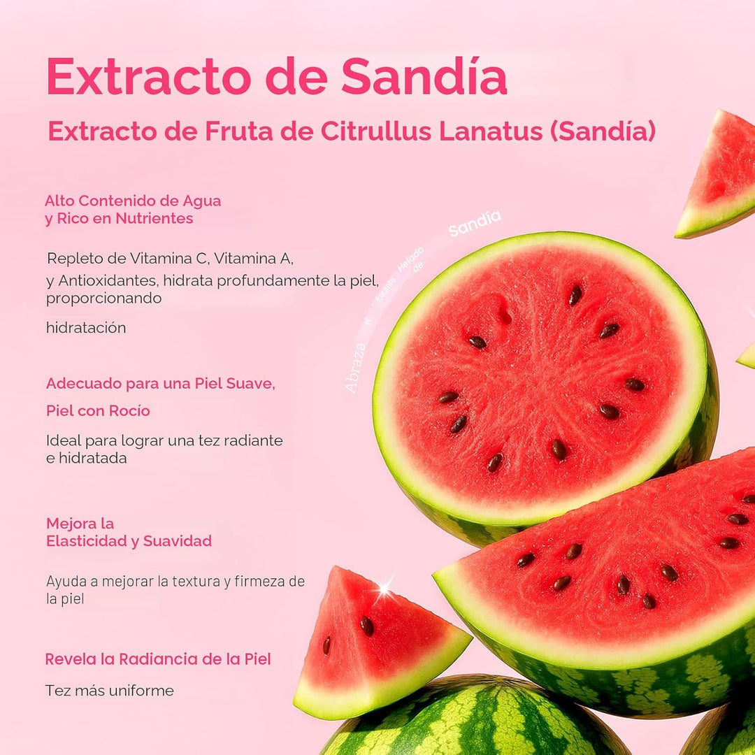 QUIYUM - Juego de cuidado de la piel de sandía y niacinamida, kit f...