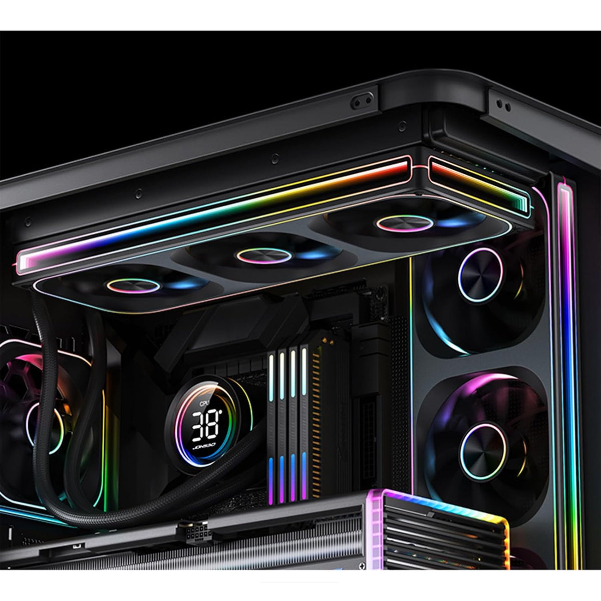 Jonsbo ZA-360B Ventilador de Caja de PC