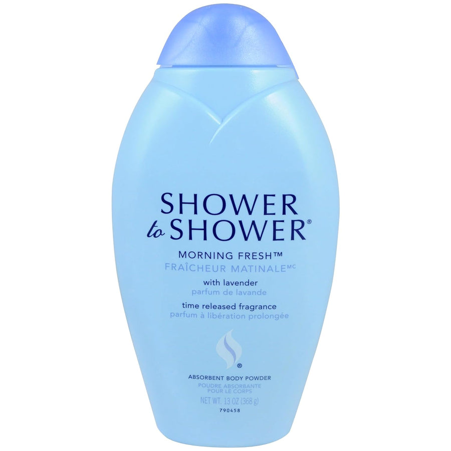 Shower to Shower Morning Fresh - Polvo corporal con lavanda para ho...