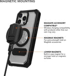 Rokform iPhone 16 Pro Max Crystal + soporte de carga magnético