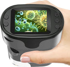 Microscopio digital infantil para ciencia: Kit STEM completo de juguete para edades 4-12