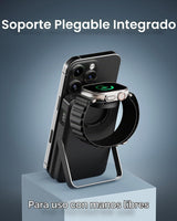 myCharge CliqLuxe - Banco de energía inalámbrico magnético de 10,00...