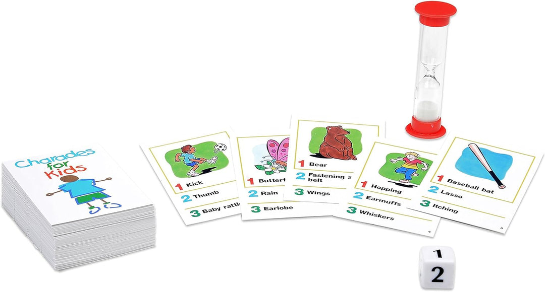 Pressman Charadas para niños con piezas enganchables -