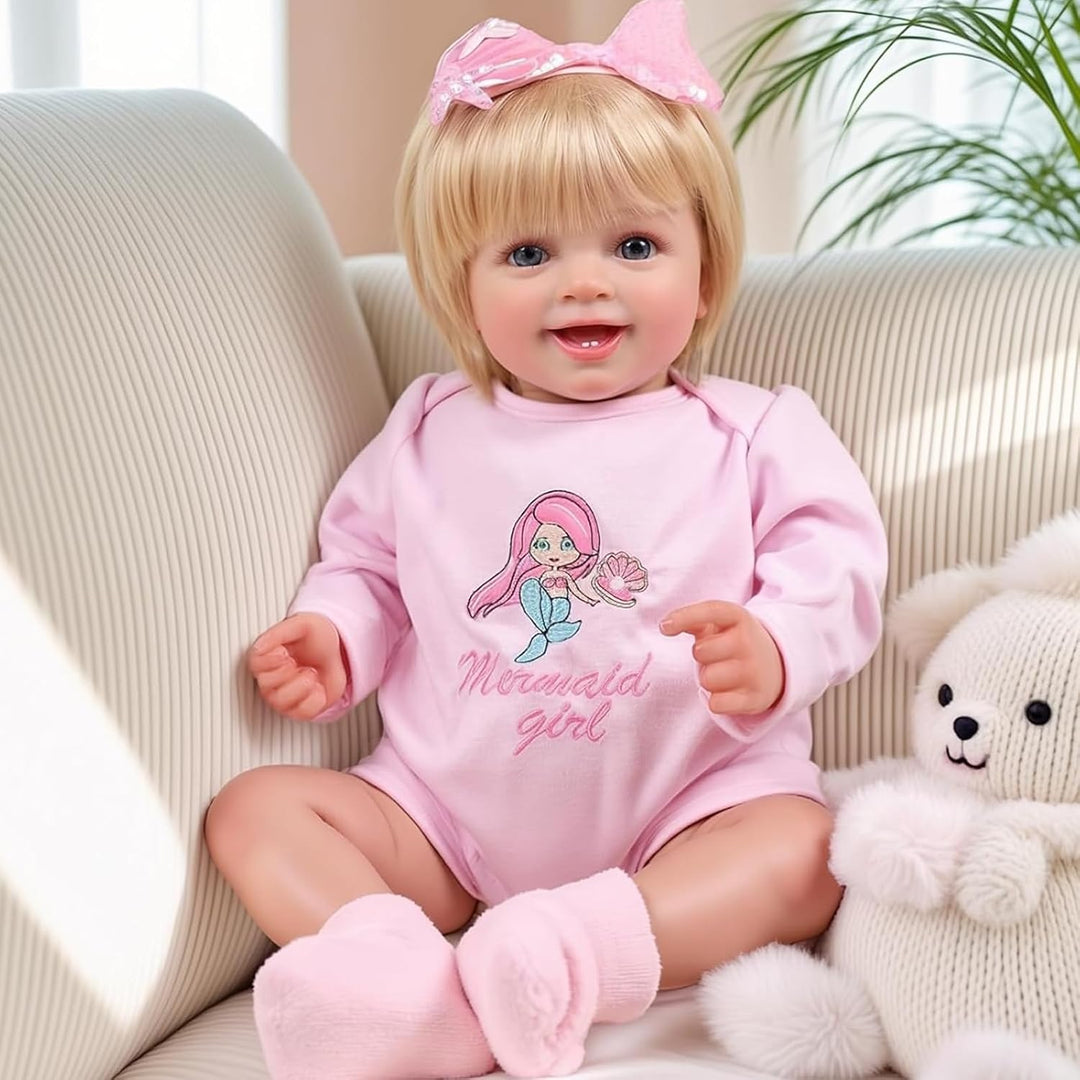 BABESIDE Muñecas de bebé Reborn realistas de 20 pulgadas para niñas...