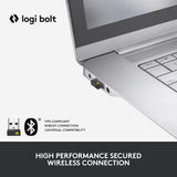 Logitech Signature M650 L para mouse inalámbrico de negocios, para...