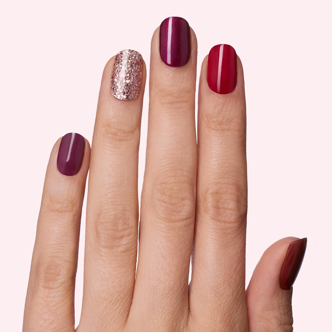 Dashing Diva Kit de Tiras para Uñas con Brillo 5 en 1 - Lo Mejor de...