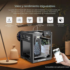 FLASHFORGE Impresora 3D Adventurer 5M con nivelación totalmente automática, impresión de alta velocidad máxima de 23.622 in/s, extrusora directa de 536.0 °F con boquilla desmontable 3S, estructura totalmente metálica CoreXY, tamaño de impresión