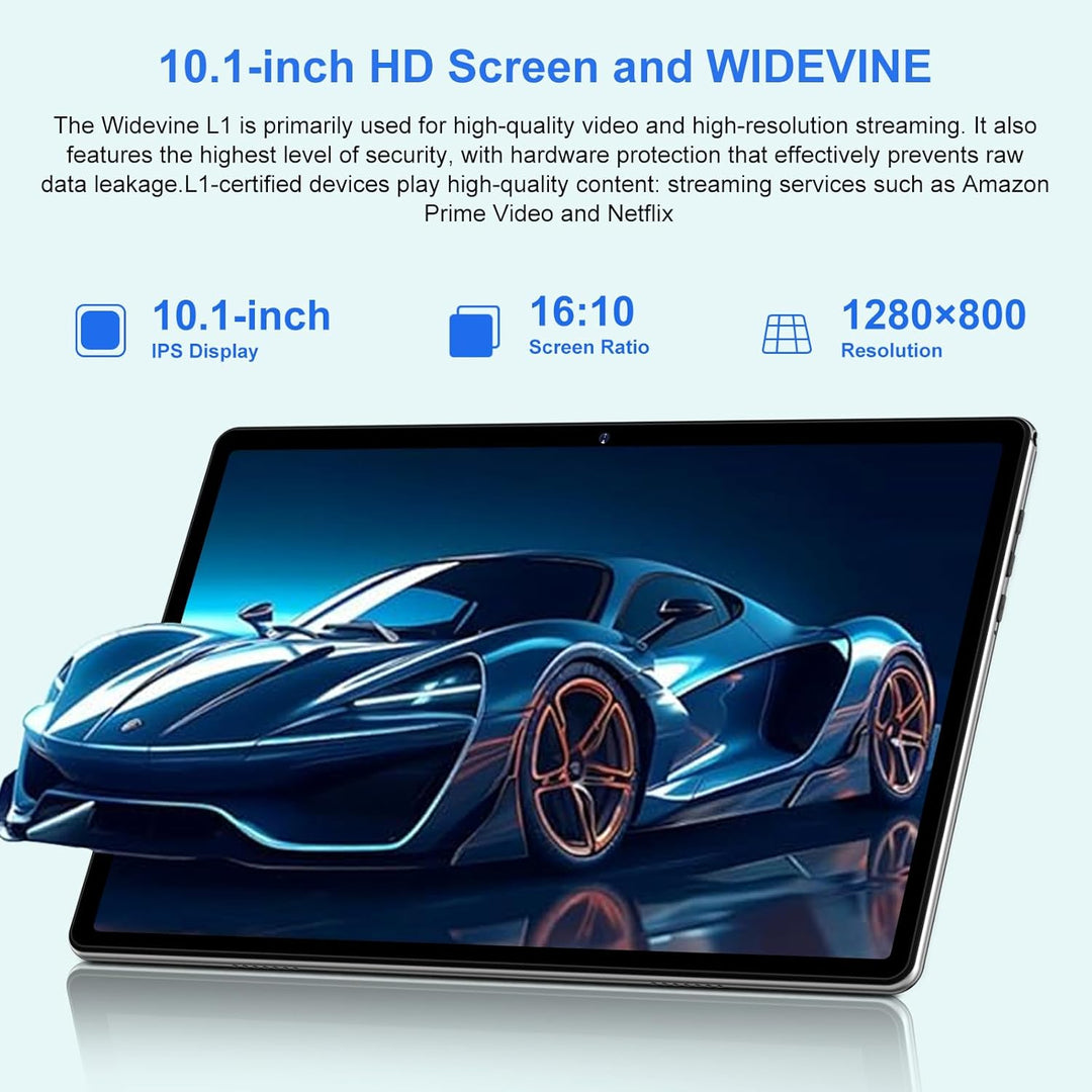 UJJ Tableta 2026 con Android 15 de 10 pulgadas con Gemini AI, 30GB+...