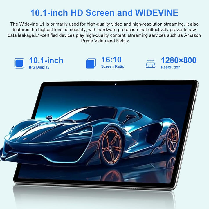 UJJ Tableta 2026 con Android 15 de 10 pulgadas con Gemini AI, 30GB+...