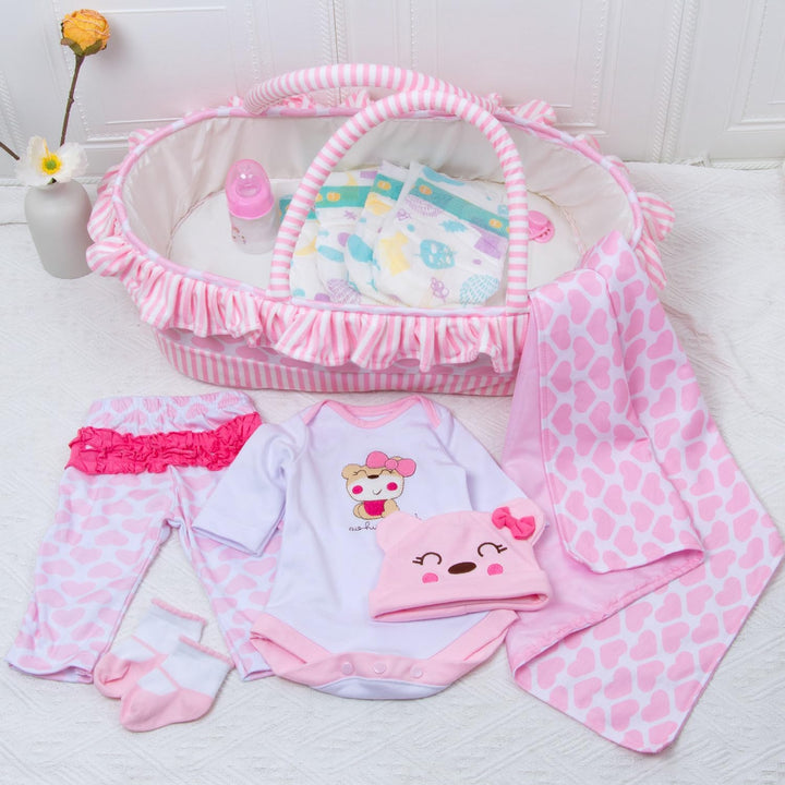 PEDOLLTREE Reborn - Ropa para muñecas bebé, conjunto de accesorios...