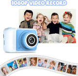 Juguetes de cámara para niñas y niños de 3 a 8 años, cámara 1080P p...