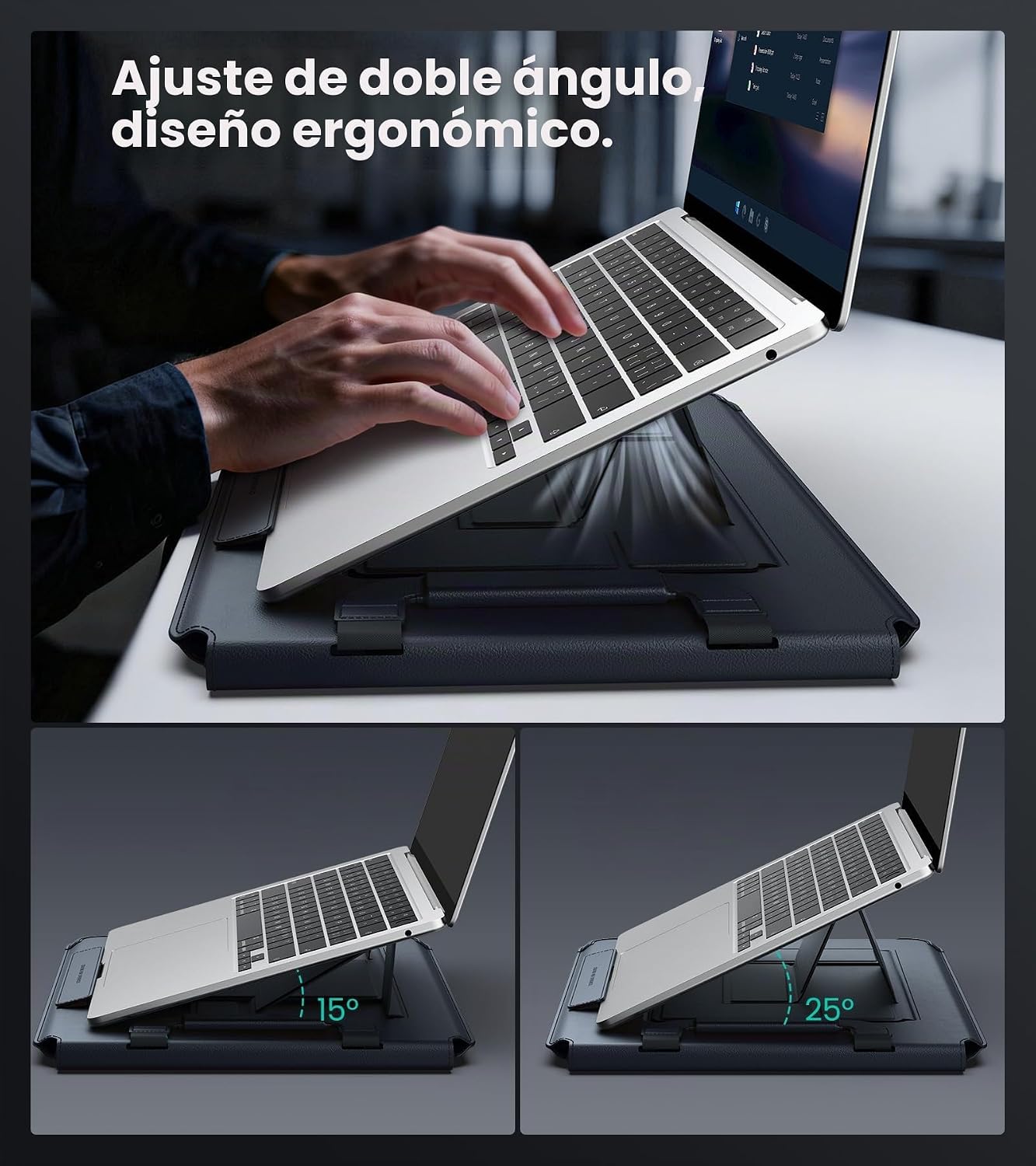Nillkin Funda para laptop de 16 pulgadas con asa (4 en 1), 2 modos...