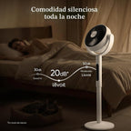 Levoit - Ventilador de pie para dormitorio, ventilador oscilante de...