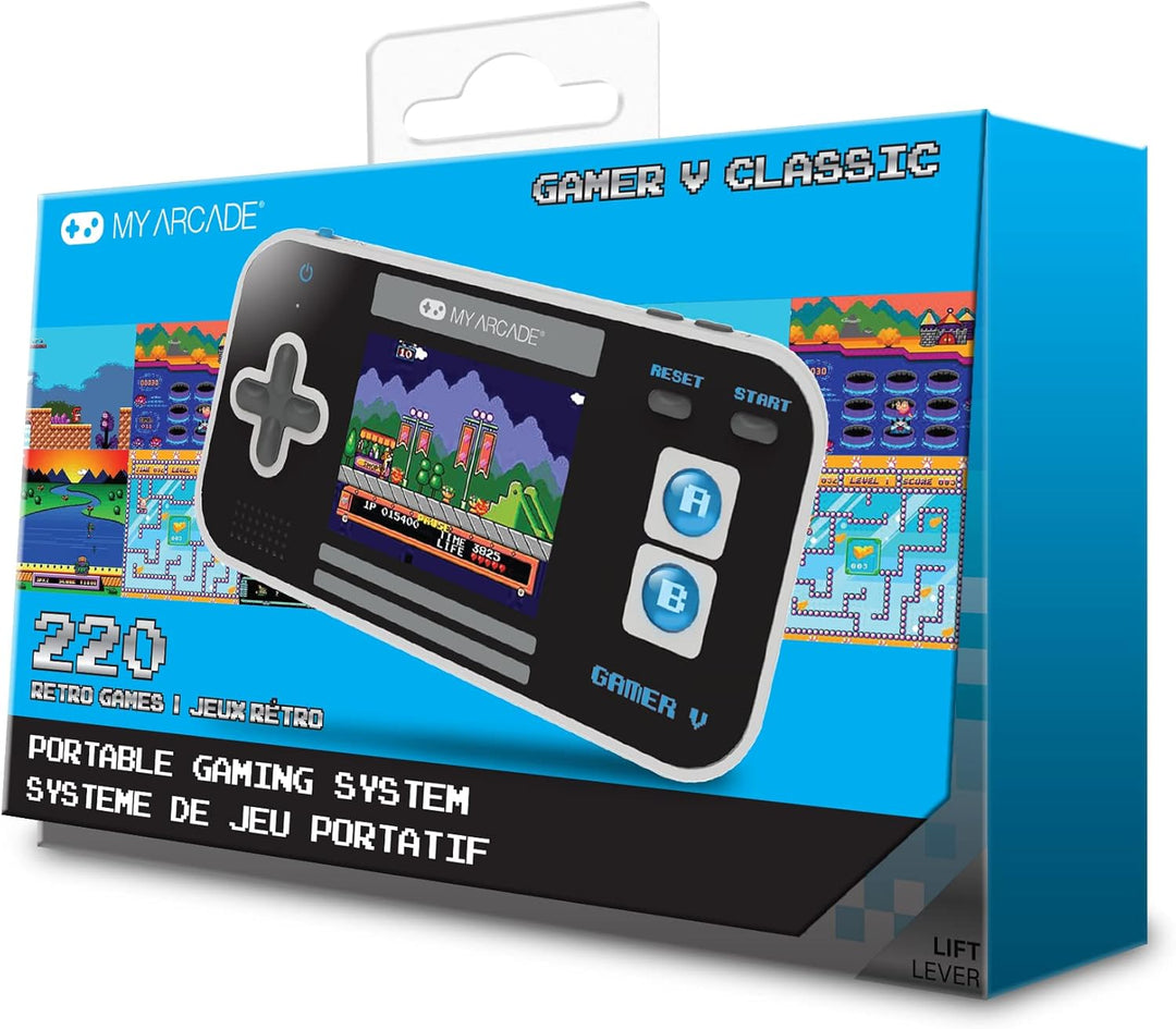My Arcade Gamer V Classic-Blue: 220 juegos precargados, diversión p...