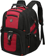 SHRRADOO Mochila de viaje extragrande para laptop de 50L con puerto...