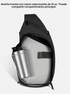 ALPAKA Metro Bandolera para el Hombro Izquierdo 7.5L - Bolso Bandolera para Hombre, Mochila de Hombro - Caben Tablet de 11" - Bandolera de un Solo Hombro